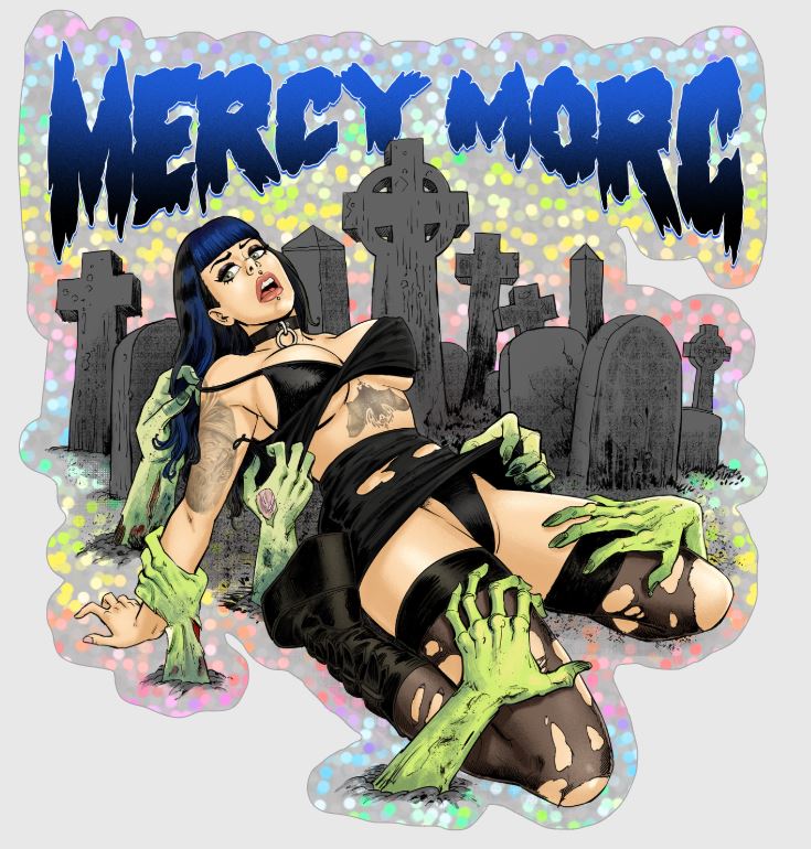 Mercy Morg Sticker